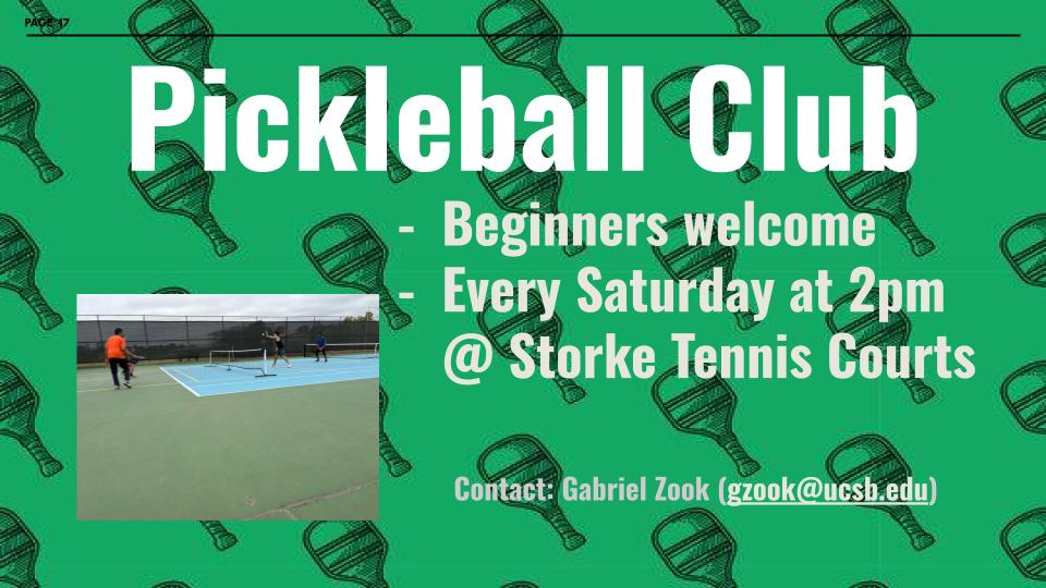 pickleball club